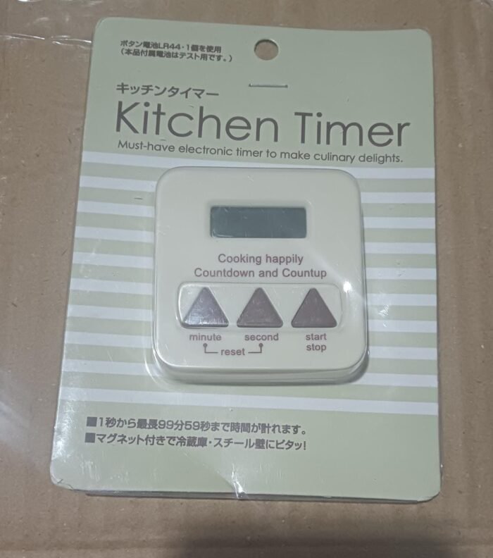 DIGITAL KITCHEN TIMER CLEAR BIG DIGITS 0-99 MIN FOR COOKING OFFICE CLOCK - Image 4