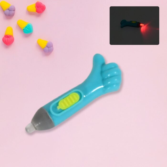 Thumb shaped light,  lightning keychain,  lightning toy,  thumb shape LED light - Image 1