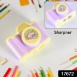 Camera Shape Pencil Sharpener | Simple Student Office Sharpener | Fashionable and Convenient, Lightweight Manual Sharpener for Kids Boys Girls Birthday Return Gifts (1 Pc) - Image 2