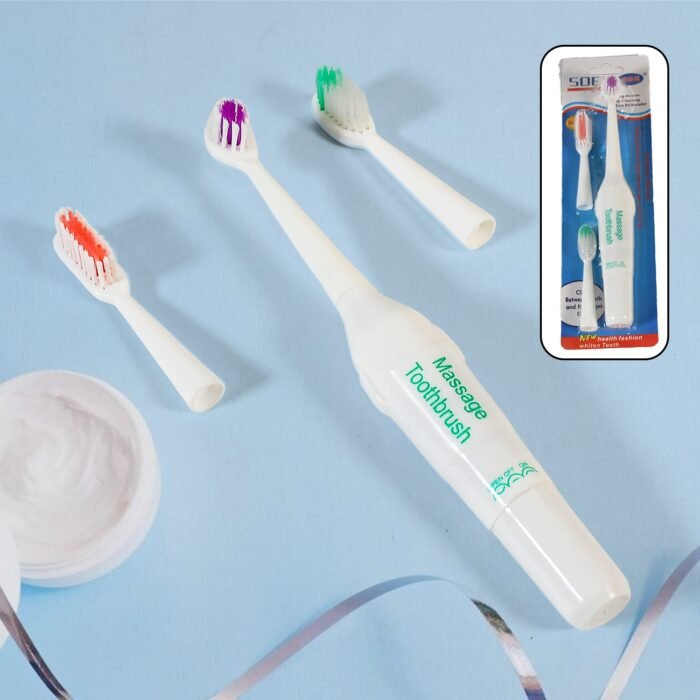 ELECTRIC TOOTHBRUSH FOR ADULTS AND TEENS,  ELECTRIC TOOTHBRUSH BATTERY OPERATED DEEP CLEANSING TOOTHBRUSH (Battery Not included) - Image 1