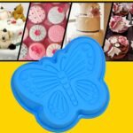 Butterfly Shape Cake Cup Liners I Silicone Baking Cups I Muffin Cupcake Cases I Microwave or Oven Tray Safe I Molds for Handmade Soap,  Biscuit,  Chocolate,  Muffins,  Jelly – Pack of 4 - Image 6
