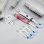 Adult Waterproof Electric Toothbrush Strong Sonic Charging with 4 Toothbrush Head and a toothbrush holder - Image 3