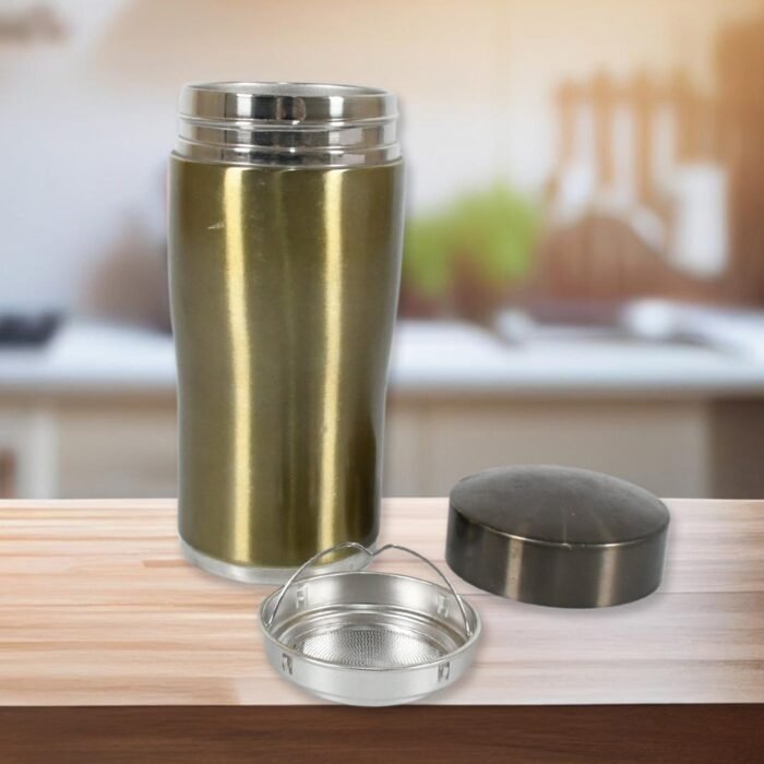 Stainless Steel Sports  /  Fridge Water Bottle | Eco-Friendly & Leak-Proof Water Bottle For Office Bottle | Gym Bottle | Home | Kitchen | Hiking | Treking Bottle | Travel Bottle (300 ML Approx) - Image 3