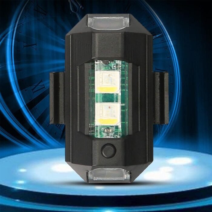 Mini LED Strobe Lights,  Waterproof Lights,  Lightweight RGB LED Lights Drone Strobe Lights Veicle Anti-Collision Strobe Light Bike Motocycle Lights USB Recharge  Multi-colors - Image 1