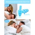 Safety Ultra Soft Foam Ear Plugs Reusable Ear Plugs for Sleeping,  Travel,  Loud Noises,  Work,  Learning,  Snoring (2 Pc Set) - Image 3