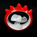 MINI DESKTOP FAN RECHARGEABLE TABLE FAN HANDHELD FAN USB FAN DESK FAN COOLING FAN FOR HOME ,  OFFICE ,  CAR,  & MULTI USE FAN (Battery Not Include)