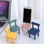 Mobile Phone Holder,  Mini Chair Cell Phone Stand,  Portable Smartphone Dock,  Cellphone Holder for Desktop Design Compatible with All Mobile Phones (1 Pc) - Image 6