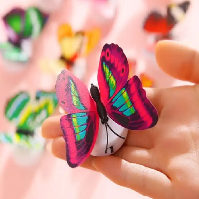 BUTTERFLY 3D NIGHT LAMP COMES WITH 3D ILLUSION DESIGN SUITABLE FOR DRAWING ROOM,  LOBBY. (Pack Of 50) - Image 5