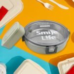 Miracle Stainless Steel Round Lunch Box,  with Small Plastic Box Insert Leak Proof Lunch Box with Transparent lid,  Lunch Box for Kids & Adults for School,  Office (450 ML + 250 ML Approx) - Image 3