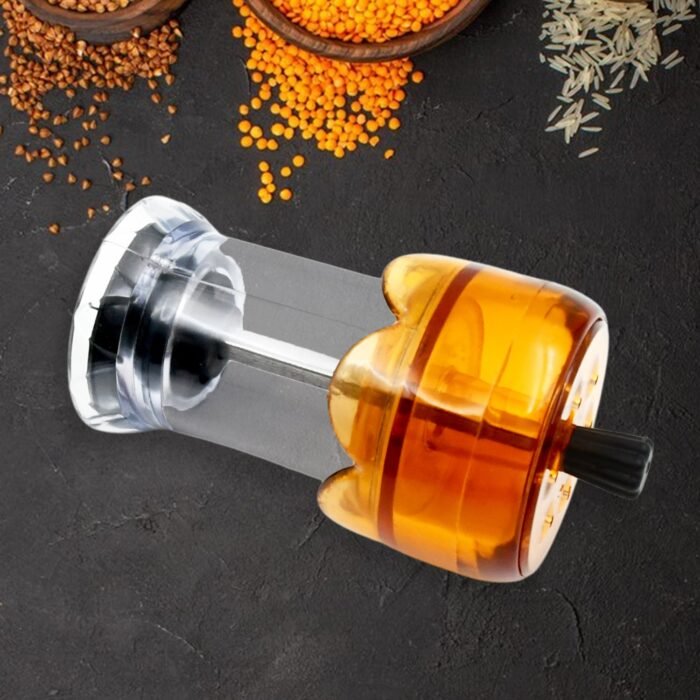 Miracle Transparent Plastic Salt and Pepper Grinder,  Pepper Grinder Manual Pepper Grinding Tool,  Pepper Crusher Grinder (1 Pc) - Image 5