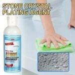 Stone Stain Remover Cleaner,  Stone Crystal Plating Agent,  Marble Stone Cleaner Polishes,  Crystal Plating for Kitchen,  Patio,  Backyard Marble Cleaner and Polish (75 ML Approx / 1 pc) - Image 5