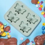 Silicone Cartoon Shape 4 Grid Ice Cube Tray Ice Cube Molds Trays Small Cubes Tray For Fridge,  Flexible Silicon Ice Tray (1 pc) - Image 5