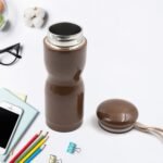 Stainless Steel Flask Water Bottle With Dori Easy To Carry,  Fridge Water Bottle,  Leak Proof,  Rust Proof,  Hot & Cold Drinks,  Gym BPA Free Food Grade Quality,  For office/Gym/School (280 ML) - Image 3