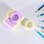 Camera Shape Pencil Sharpener | Simple Student Office Sharpener | Fashionable and Convenient, Lightweight Manual Sharpener for Kids Boys Girls Birthday Return Gifts (1 Pc) - Image 3