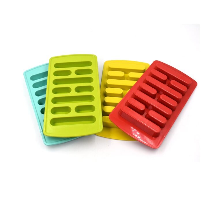 4 Pc Fancy Ice Tray used widely in all kinds of household places while making ices and all purposes. - Image 9