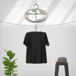 Clothespin Rack Laundry Drying Rack, Clothes Hangers with 8 Clips, Clip Hanger Drip Hanger for Drying Underwear, Baby Clothes, Socks, Bras, Towel, Cloth Diapers, Gloves - Image 3