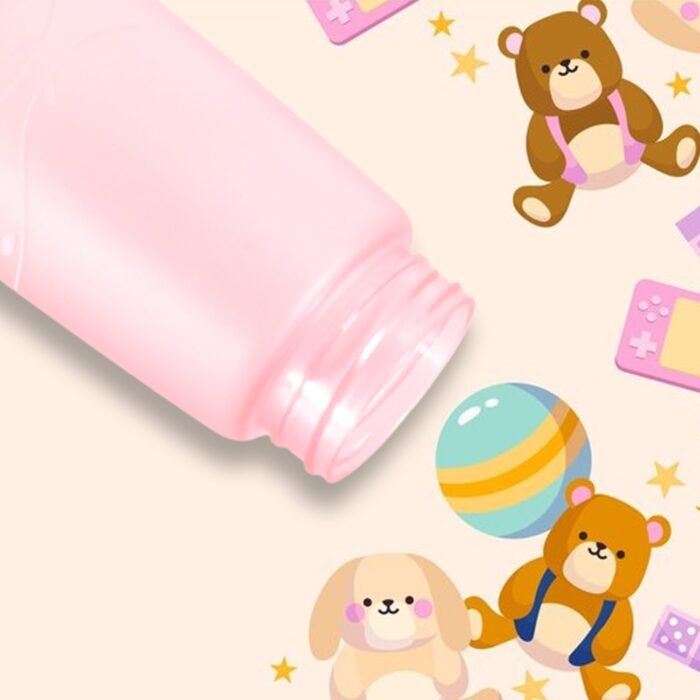Unique Shape Premium Plastic water bottle With Dori Easy to Carry leakproof BPA-free,  water Plastic water bottle for children,  Home,  School (1 Pc / 550 ML) - Image 3