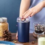 Mini Mixer,  Small Blander,  Power full Mini Grinder,  Electric Coffee Bean Grinder Grinder Machine Portable Grinder for Home and Office. (4 Blade Grinder ) - Image 3