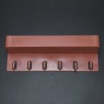 Key Holder & Multiuse 6 Hook Stand For Home & Bathroom use Stand - Image 3