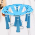 Miracle Plastic Glass Stand / Tumbler Holder / Glass Holder for Kitchen / Dining Table 6 Glasses Stand With 3 Pepper Salt (Moq :- 2 Pc) - Image 5