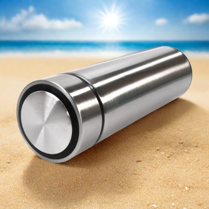 Double Stainless Steel Wall Smart Flask Vacuum Insulated Water Bottle | Perfect for Hot and Cold Drinks | for Campaign Travelling (450ml) - Image 6