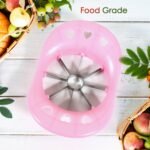 Multi Purpose Fruit Slicer Apple Cutter Regular With 8 Stainless Steel Blades Apple Slicer (1 Pc) - Image 3