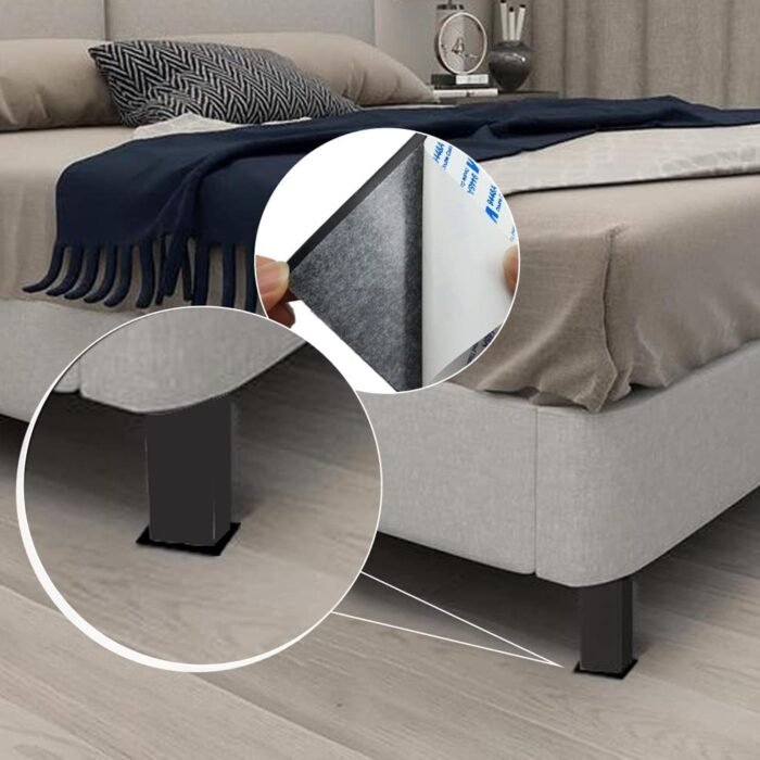 FURNITURE PAD SQUARE FELT PADS FLOOR PROTECTOR PAD FOR HOME & ALL FURNITURE USE (Pack Of 4 Pc) - Image 6