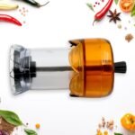 Miracle Transparent Plastic Salt and Pepper Grinder,  Pepper Grinder Manual Pepper Grinding Tool,  Pepper Crusher Grinder (1 Pc) - Image 3