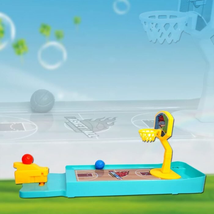 Mini Table Top Finger Basketball Game for Kids - Desktop Game for Kids & Adults,  Basketball Finger Bowling Game,  Fun Indoor Finger Bowling Game for Boys & Girls,  Family Board Game - Image 5