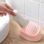 Soap Container,  Soap Box Household Kitchen and Bathroom Can Use PP Material Drain Box Double Soap Dish,  for Bathroom Shower Home Outdoor Camping (1 Pc) - Image 7