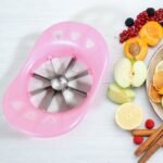 Multi Purpose Fruit Slicer Apple Cutter Regular With 8 Stainless Steel Blades Apple Slicer (1 Pc) - Image 6