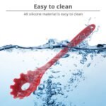 Pasta Fork Silicone Cookware Spaghetti Strainer Server Spoon no Hurt The Pot High Temperature Resistant Nonslip. - Image 5