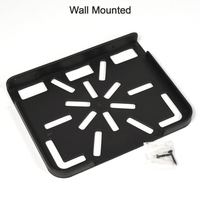 4754 Tv Setup Box Plastic Wall Mount Holder Hard Plastic Premium Quality Holder For Setup box , Dvd player & Other Device Using Stand