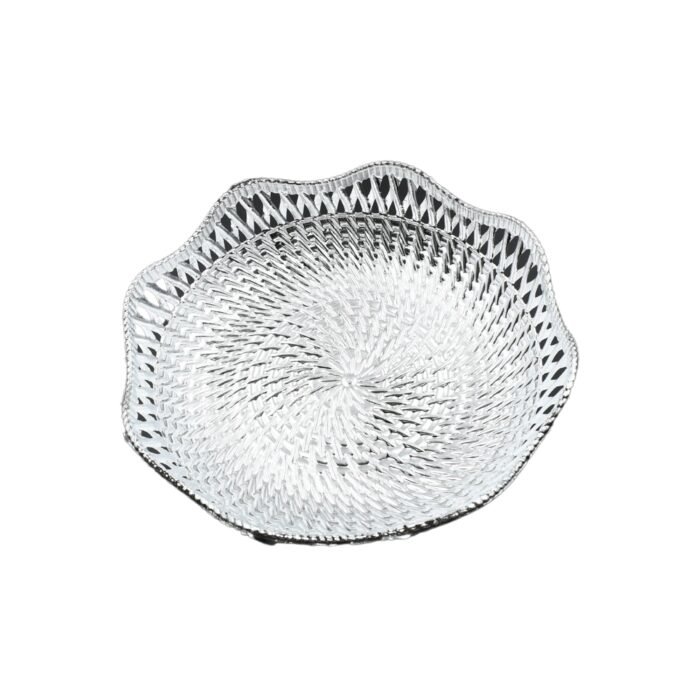 Round Serving Tray,  Traditional Serving Tray,  Multipurpose Serving Tray,  Decorative Serving Platters,  Mukhwas Serving Tray (1 Pc) - Image 4
