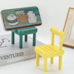 Mobile Phone Holder,  Mini Chair Cell Phone Stand,  Portable Smartphone Dock,  Cellphone Holder for Desktop Design Compatible with All Mobile Phones (1 Pc)