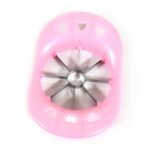 Multi Purpose Fruit Slicer Apple Cutter Regular With 8 Stainless Steel Blades Apple Slicer (1 Pc) - Image 4