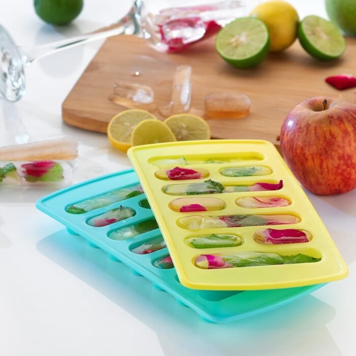 4 Pc Fancy Ice Tray used widely in all kinds of household places while making ices and all purposes. - Image 3