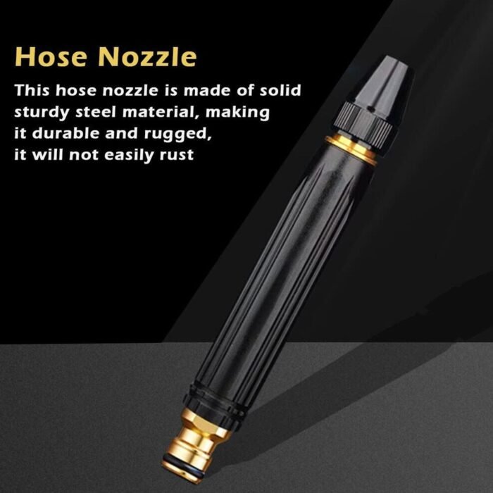 High Pressure Water Gun Nozzle Car Wash Water Gun Nozzle Alloy Garden Nozzle Spray Gun - Image 3