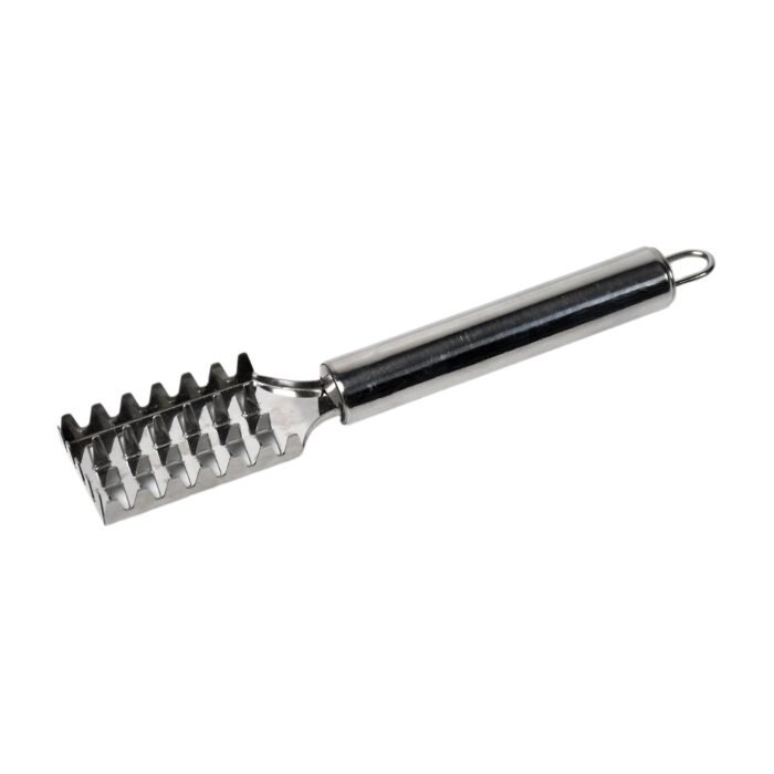 Fish Scale Remover Scraper Stainless Steel Fish Cutting Tools Sawtooth Easily Remove Fish Scales-Cleaning Brush Scraper Kitchen Tool- - Image 8