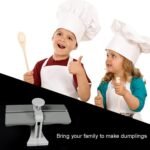 Dumpling Maker Mold, Double Head Dumpling Mold Wrap Two At A One Time, Household Dumpling Maker Mould, Easy-Tool for Making Dumplings , Dumpling Press Mold Kitchen Accessories - Image 5