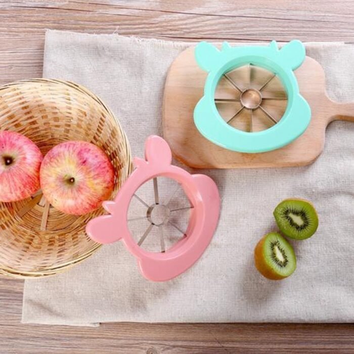 Apple Cutter Knife Corers Chopper Fruit Slicer Pp Stainless Steel Vegetable - Funnel Apple Peeler Gadget & Pasta Layer Apple Kitchen Peeler Apple - Image 7