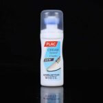 White Shoe Brightener with Removal of Dirt and Whitening Function White Shoes Cleaner with Brush Head for Dirty Shoe Polish Natural Waxes (75 ML) - Image 4