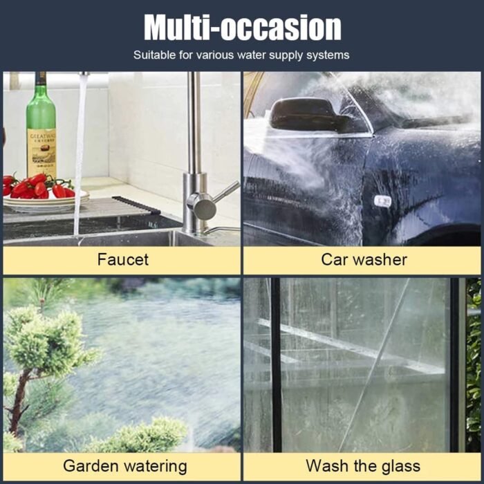 High Pressure Water Gun Nozzle Car Wash Water Gun Nozzle Alloy Garden Nozzle Spray Gun - Image 11