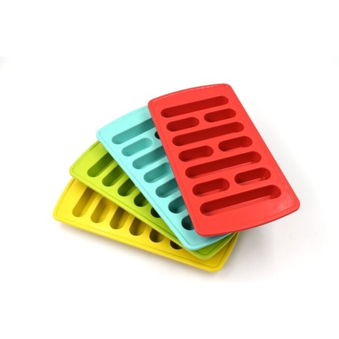 4 Pc Fancy Ice Tray used widely in all kinds of household places while making ices and all purposes. - Image 8