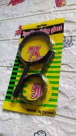 Magnifying glass Lens - reading aid made of glass - real glass magnifying glass that can be used on both sides - glass breakage-proof magnifying glass,  Protect Eyes,  75mm & 50mm (2pc Set) - Image 8