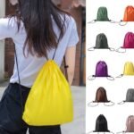 Sport Bag Drawstring Backpack Sports High Quality String Bag Sport Gym Sack pack for Women Men Large - Image 2