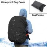 Heavy Waterproof Nylon Rain Cover/Dust Cover - Elastic Adjustable for Laptop Bags and Backpacks,  School Bag Waterproof Cover,  Dust Proof,  Backpack,  Laptop Bag Cover (1Pc)