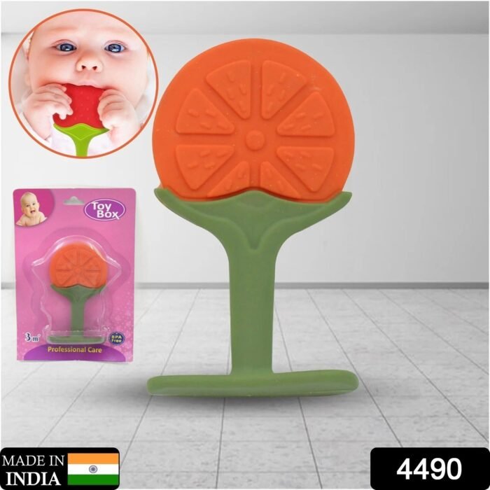 Silicone Fruit Shape Teether Toy Food Grade Silicon Teether Use For Baby  /  Toddlers  /  Infants  /  Children - Image 2