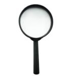 Magnifying glass Lens - reading aid made of glass - real glass magnifying glass that can be used on both sides - glass breakage-proof magnifying glass,  Protect Eyes,  75mm & 50mm (2pc Set) - Image 4