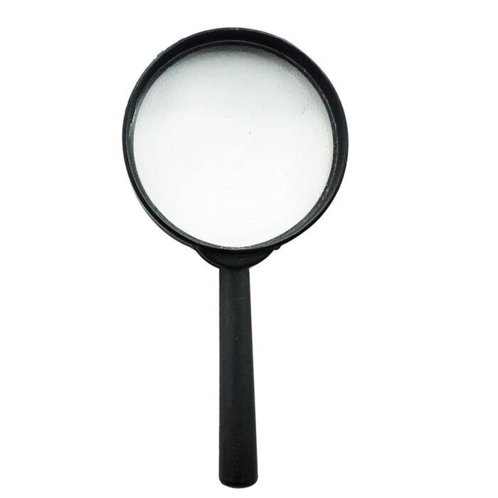 Magnifying glass Lens - reading aid made of glass - real glass magnifying glass that can be used on both sides - glass breakage-proof magnifying glass,  Protect Eyes,  75mm & 50mm (2pc Set) - Image 4